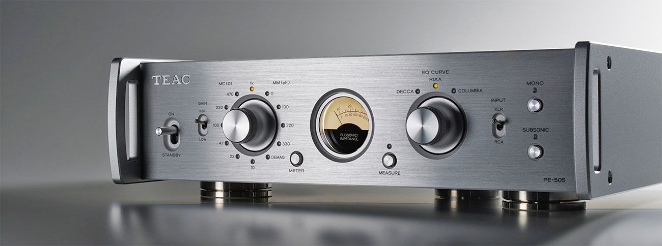 Фонокорректор Teac PE-505 silver