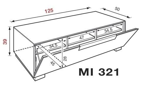 Тумба под ТВ MUNARI MI321