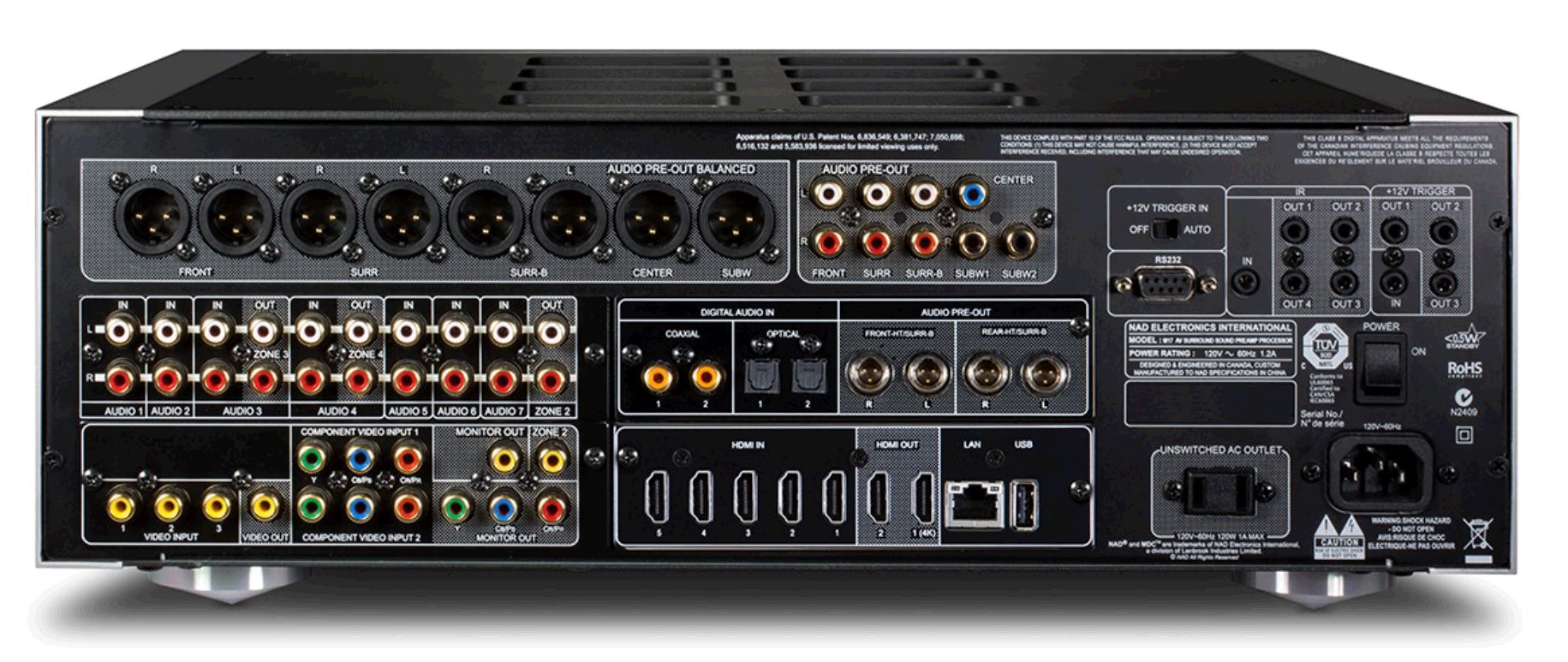 Предусилитель-процессор NAD M17 V2