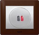 Розетка для акустических систем Legrand Galea Life Leather Club