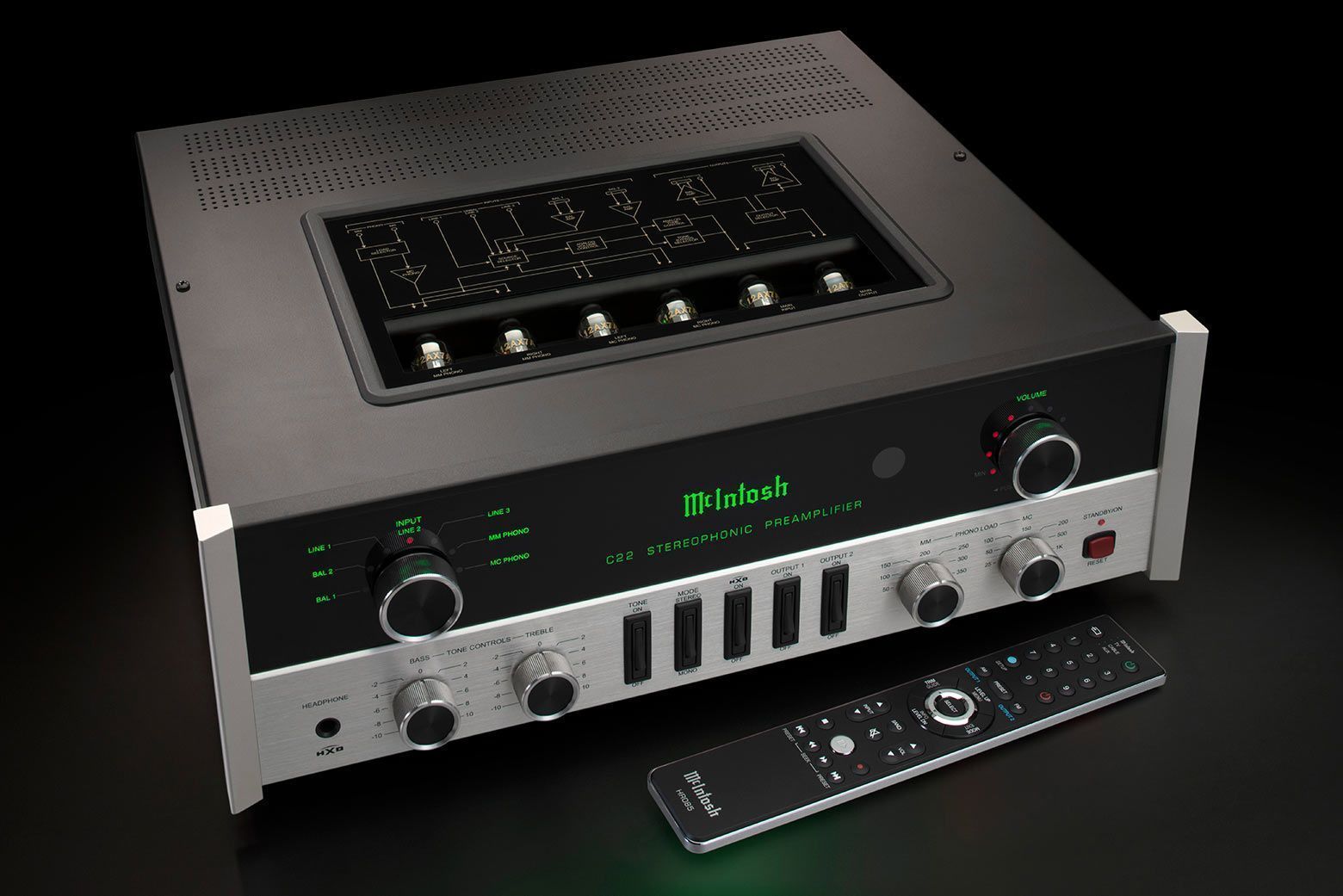 Ламповый предусилитель McIntosh C22 MkV