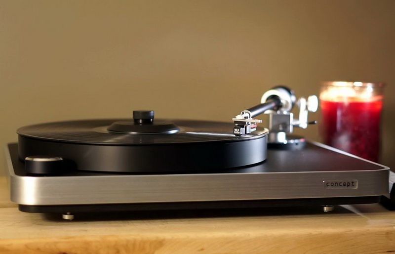 Проигрыватель винила Clearaudio Concept Active (MM) Black/Silver