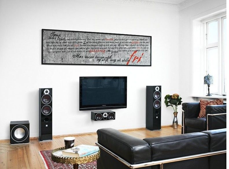 Сабвуфер Dali SUB E-9 F black ash