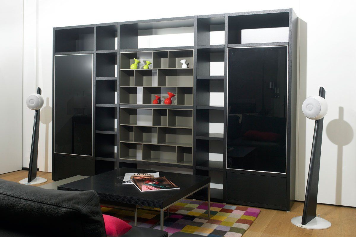 Напольная акустика Cabasse Riga on stand Wenge/Glossy white