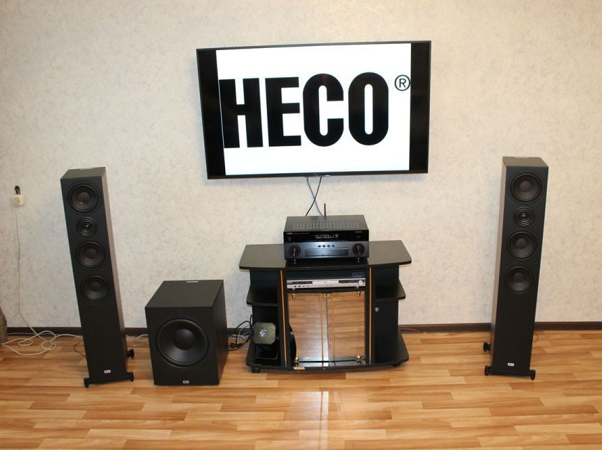 Сабвуфер Heco Aurora sub 30A Ebony Black