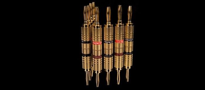 Разъем NorStone Banana Plugs gold