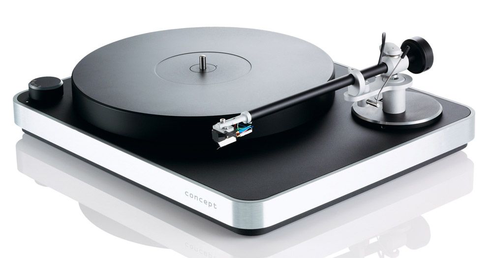 Проигрыватель винила Clearaudio Concept MC Black/Silver