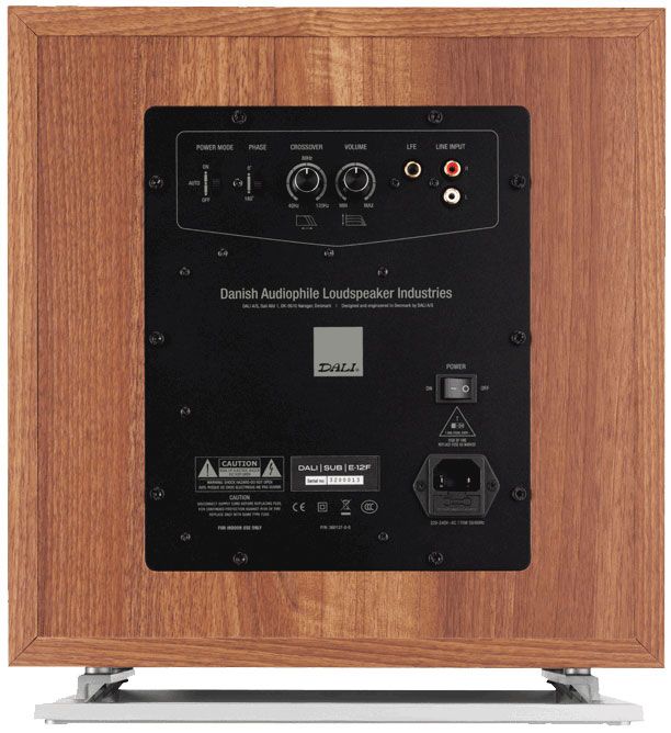 Сабвуфер Dali SUB E-9 F light walnut