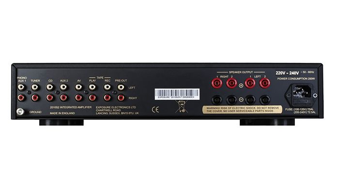 Cтереоусилитель Exposure 2010s2 D integrated black
