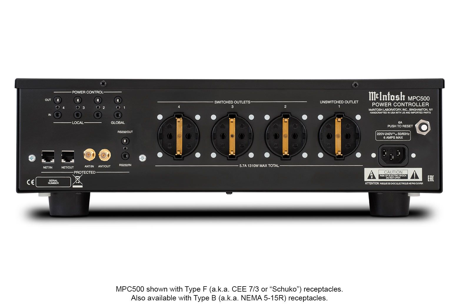 Фильтр-стабилизатор напряжения электрической сети McIntosh MPC500
