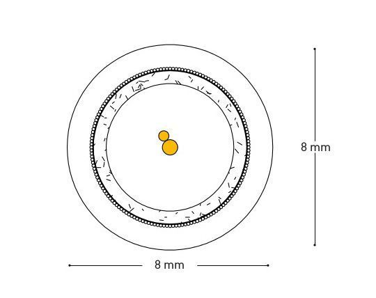 Межблочный кабель QED (QE6113) Performance Audio 40i 1.0m