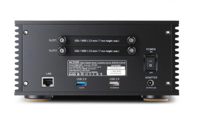 Медиасервер AURENDER ACS100-4T Black