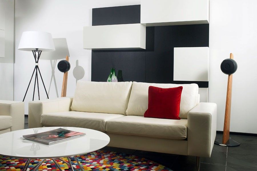 Напольная акустика Cabasse Riga on stand Wenge/Glossy white