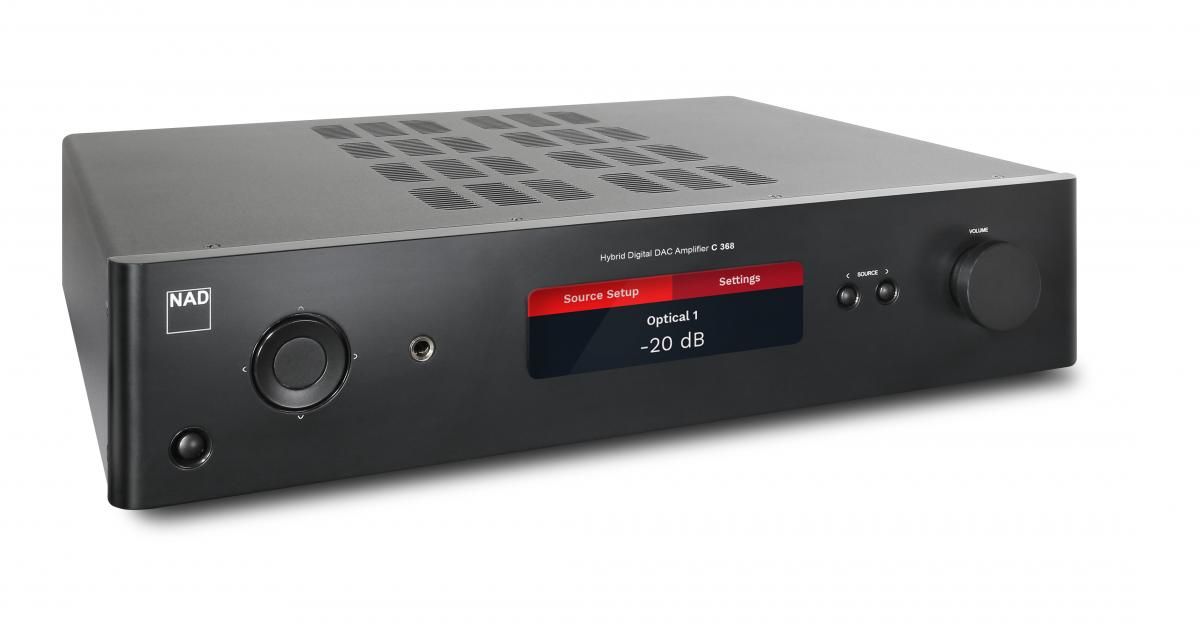 Cтереоусилитель NAD C368 black