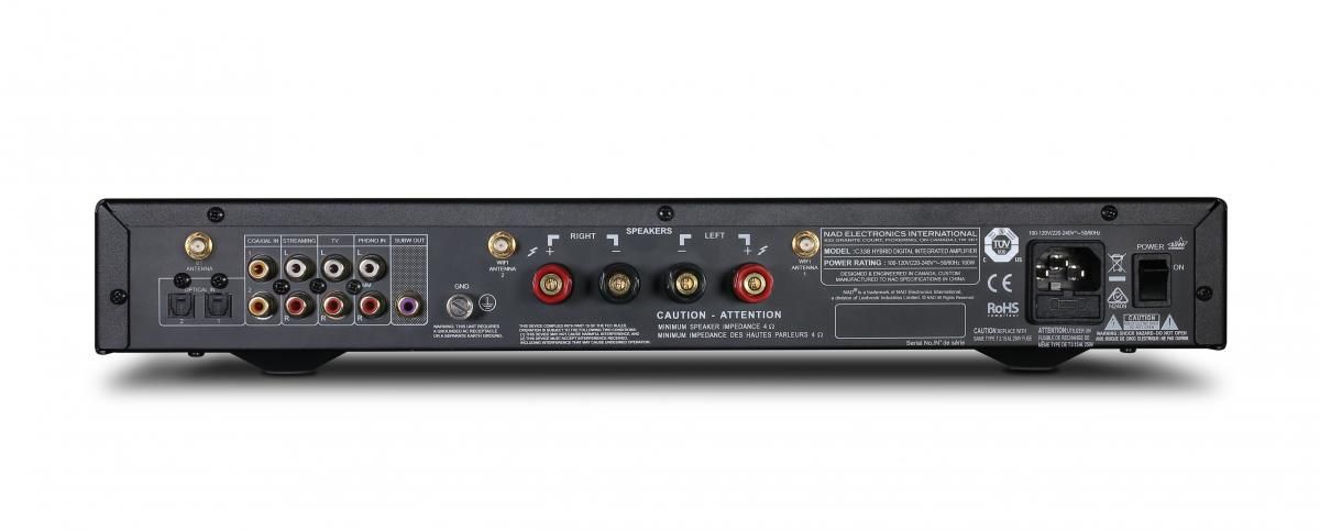 Cтереоусилитель NAD C 338 black