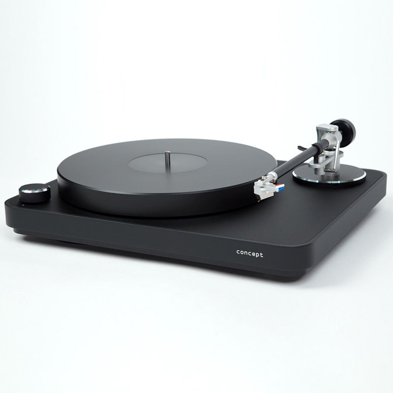 Проигрыватель винила Clearaudio Concept MM, Black/Silver