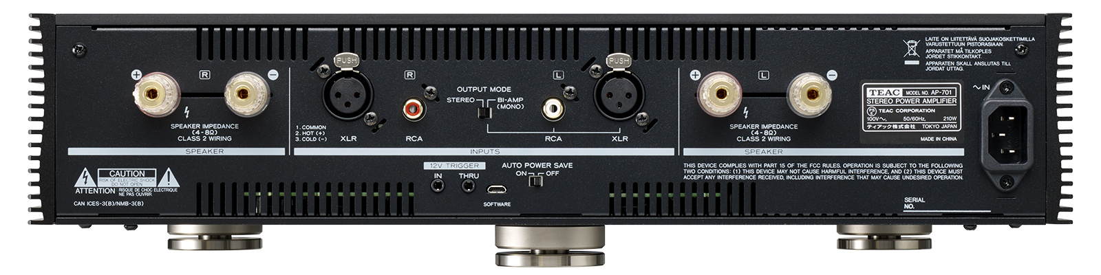 Усилитель мощности TEAC AP-701 black