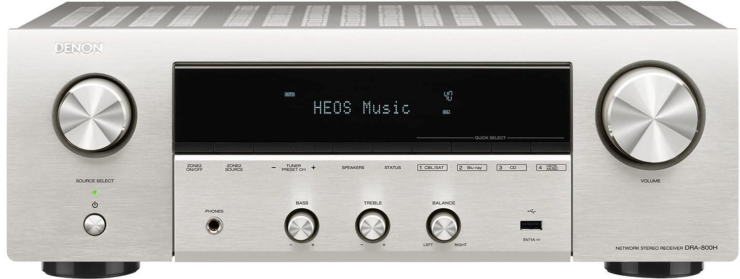Стереоресивер Denon DRA-800H silver