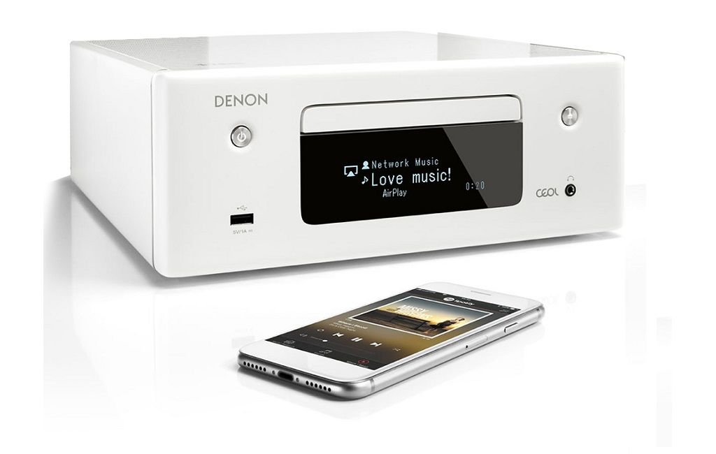 CD ресивер Denon RCD-N10 White