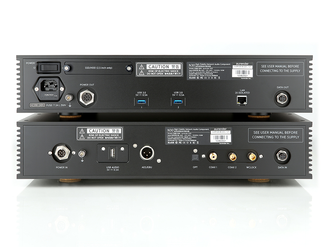 Сетевой аудиоплеер Aurender N30SA-8Тб Black