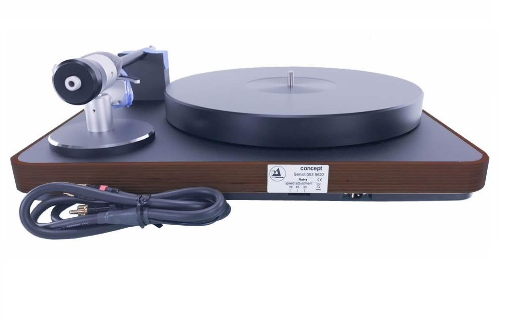 Проигрыватель винила Clearaudio Concept MC Black/Dark Wood