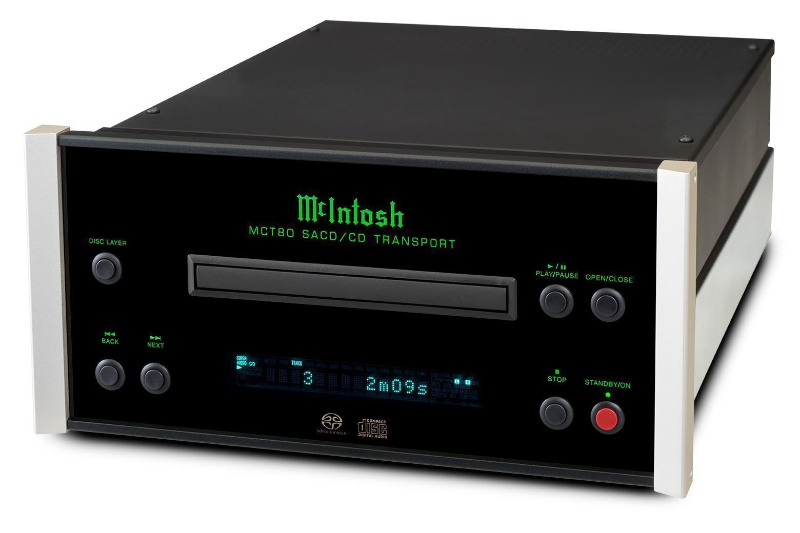 Компактный CD/SACD-транспорт Mcintosh MCT80