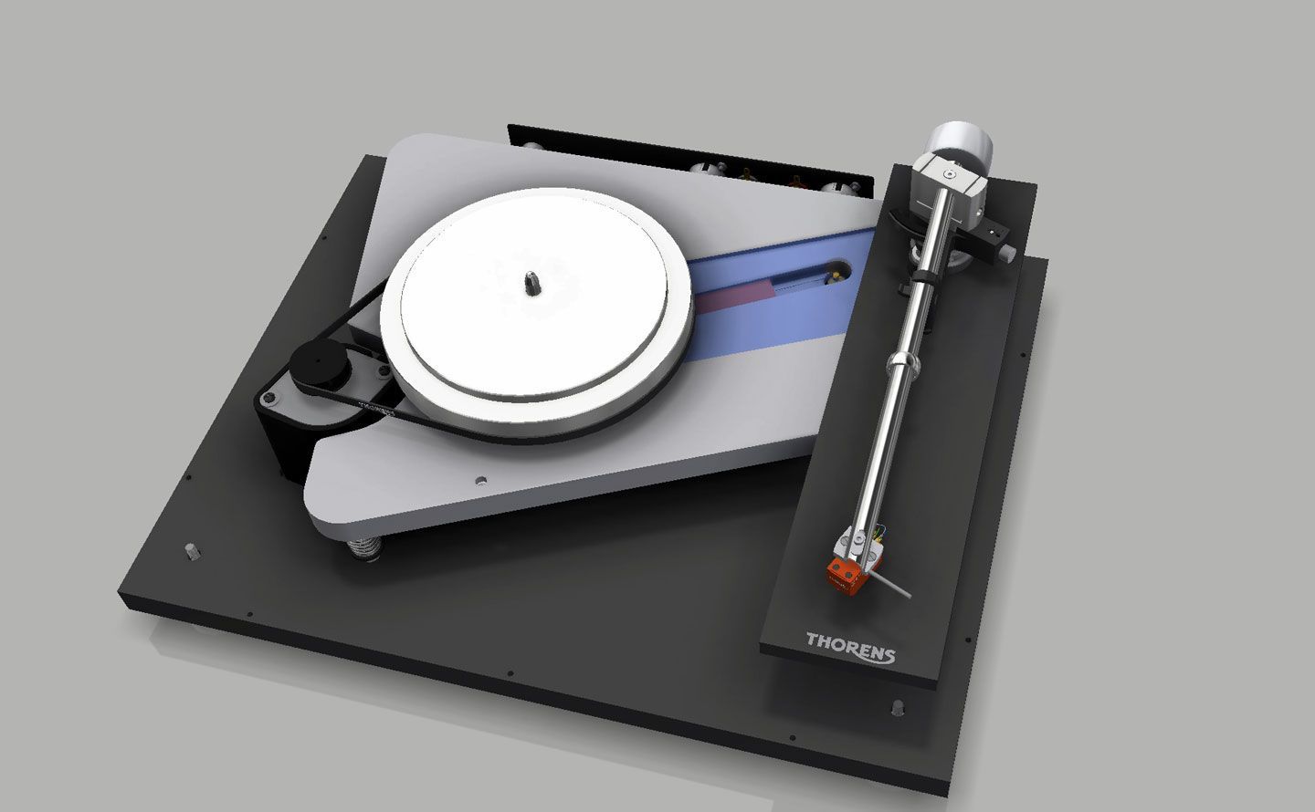 Проигрыватель винила Thorens TD 1601 black