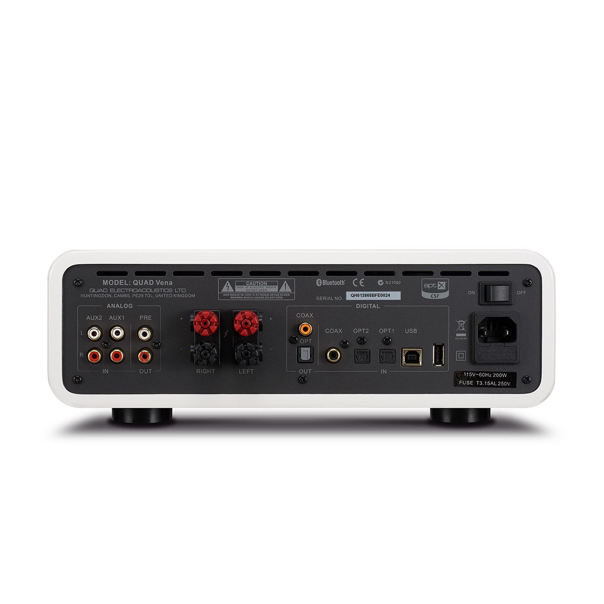 Cтереоусилитель Quad Vena hi-gloss white