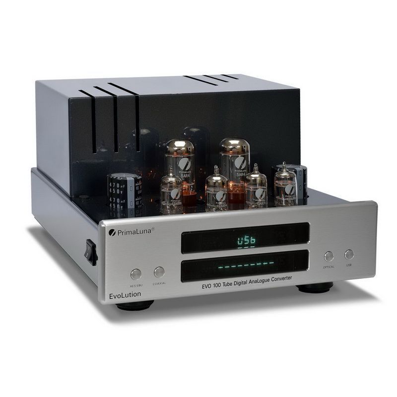 Ламповый ЦАП Primaluna EVO 100 Tube DAC silver