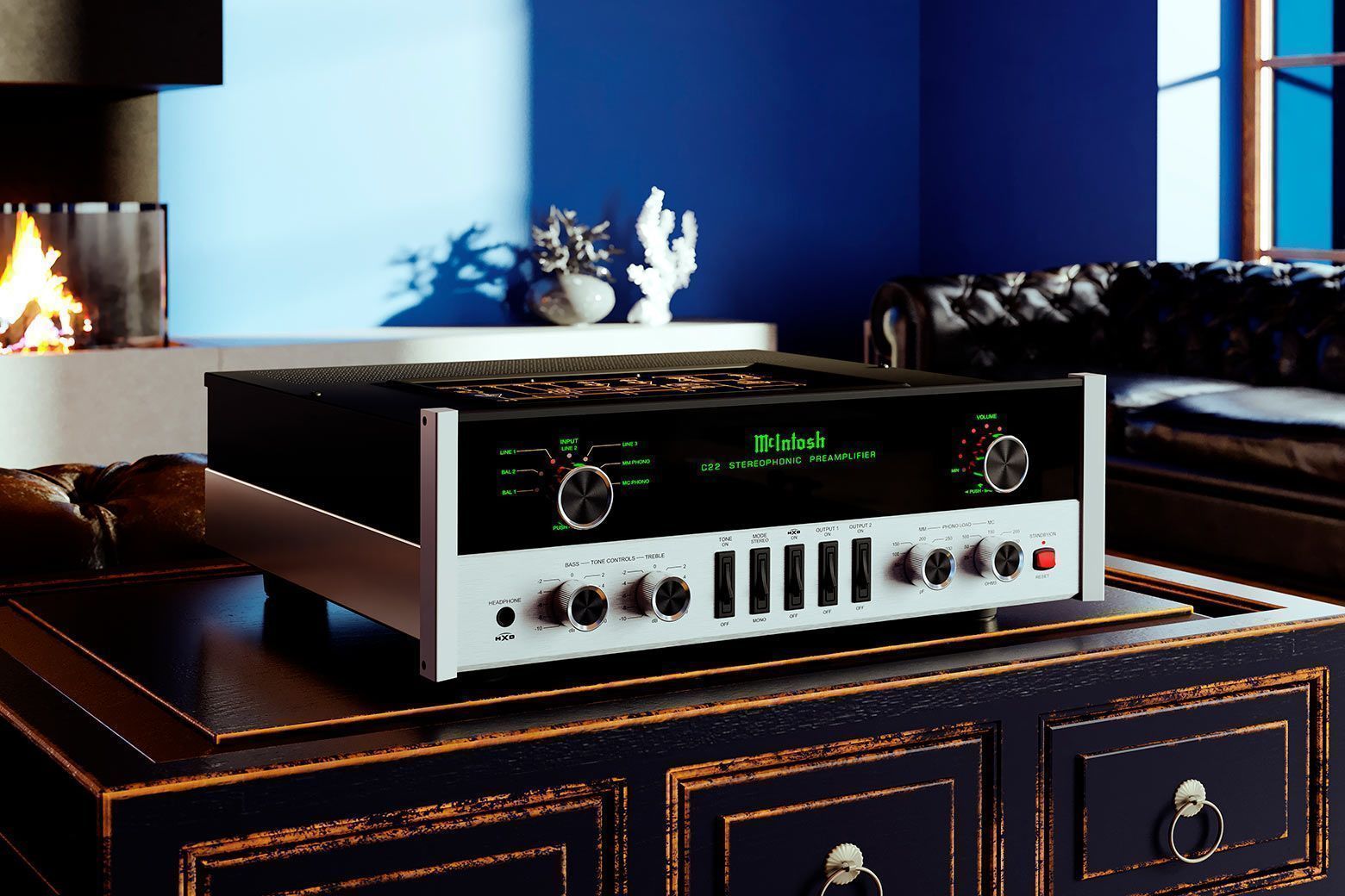 Ламповый предусилитель McIntosh C22 MkV
