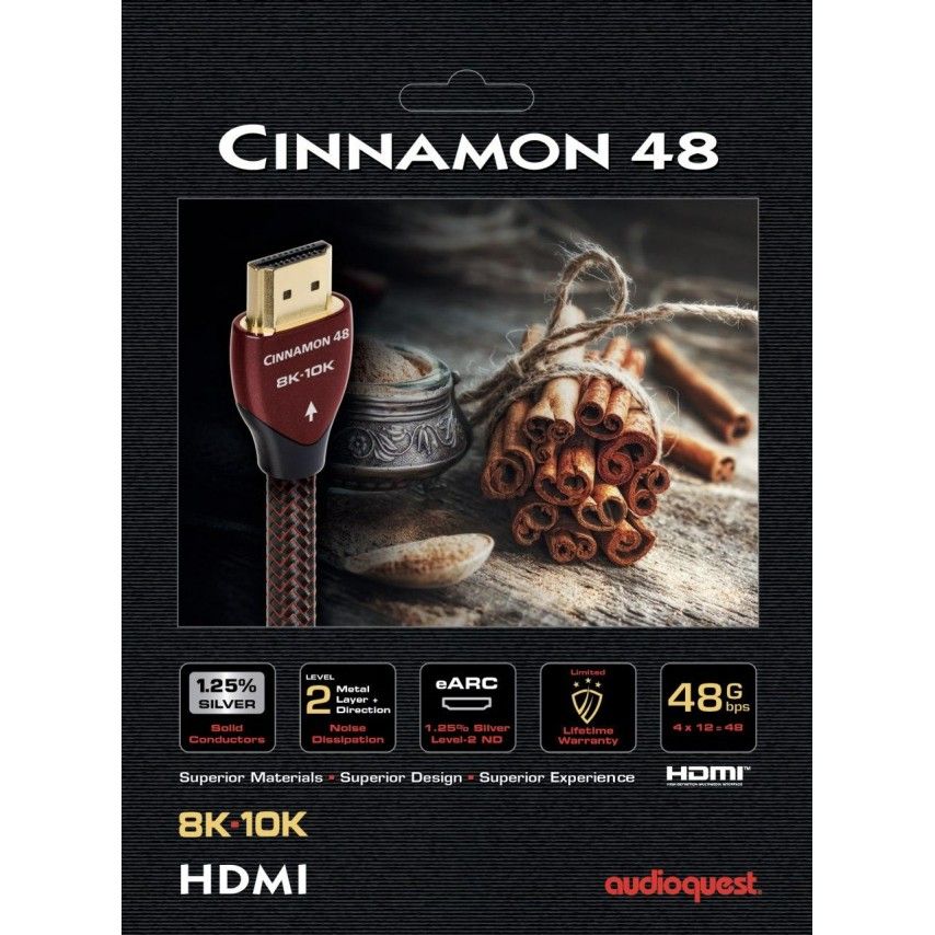 Кабель AudioQuest HDMI Cinnamon 48 Braid 1 м