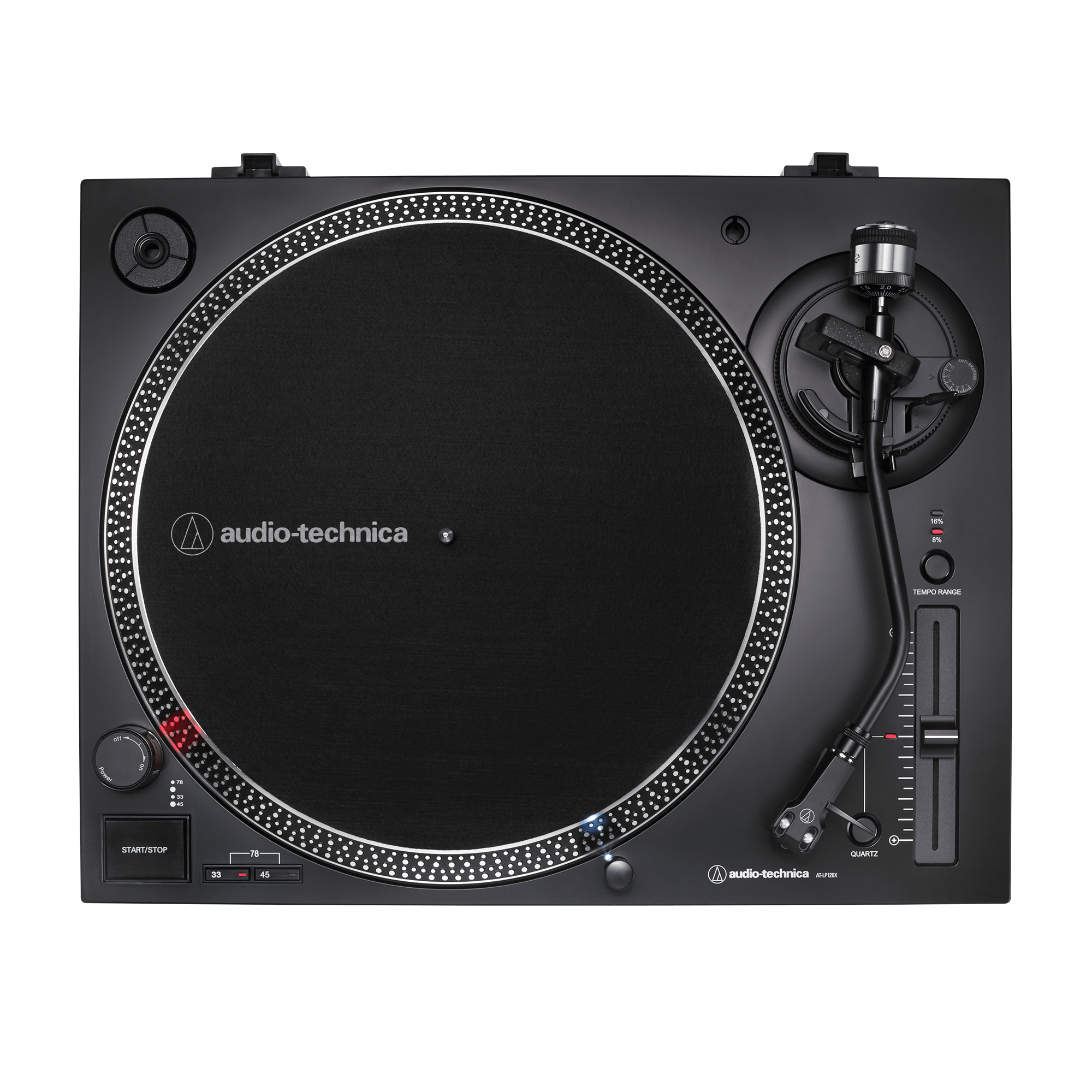 Виниловый проигрыватель Audio-Technica AT-LP120X USB black