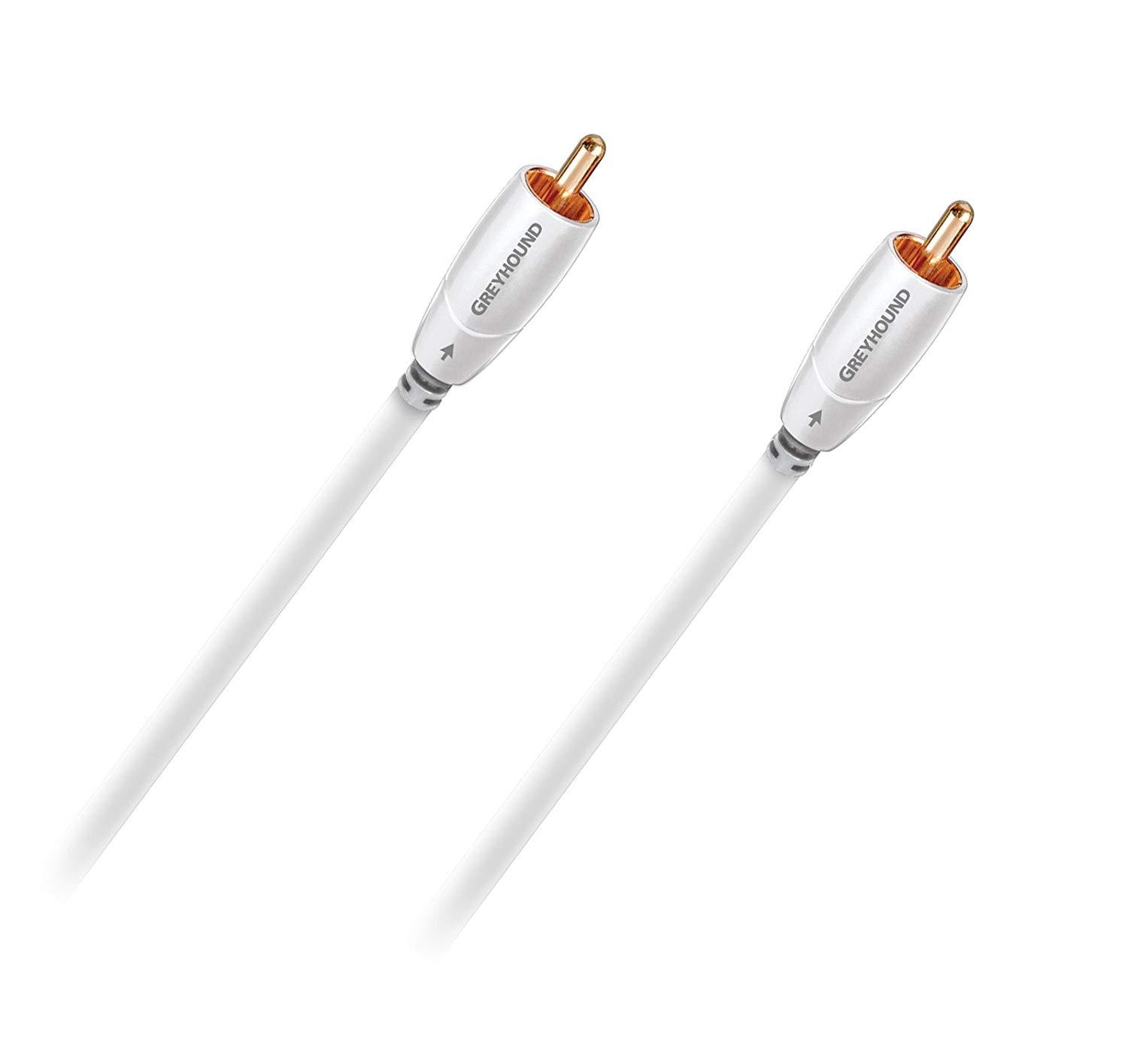 Кабель сабвуферный AudioQuest Greyhound White PVC (3.0 м)