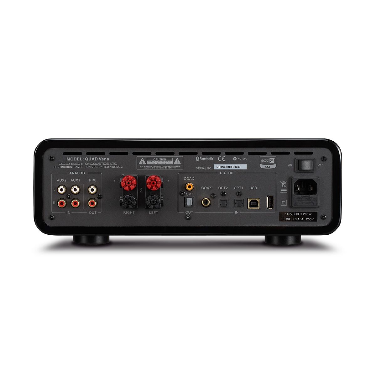 Cтереоусилитель Quad Vena  High Gloss Black