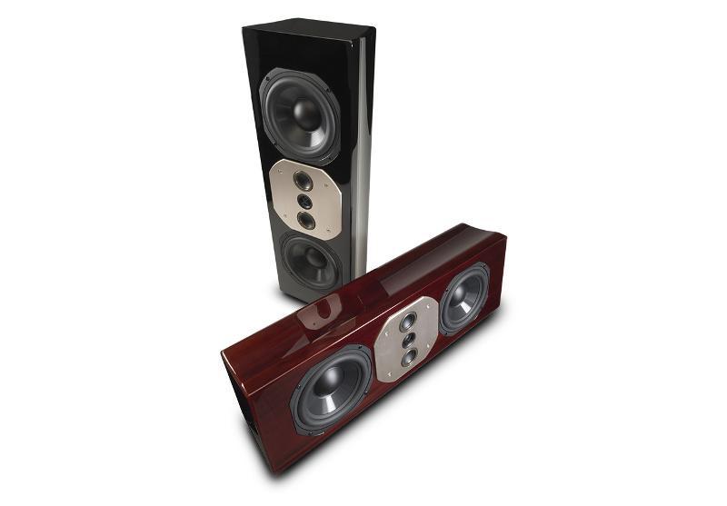 Центральный канал Mcintosh LCR80 red walnut