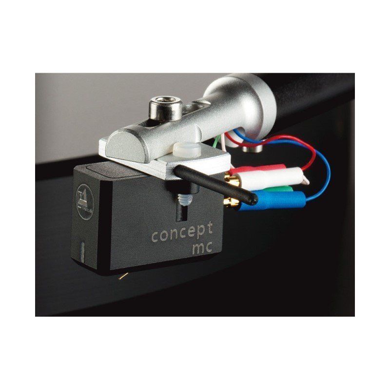 Виниловый проигрыватель Clearaudio Concept Active MC black/black
