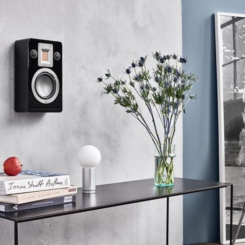 Настенная акустика Audiovector QR Wall Black Piano (пара)