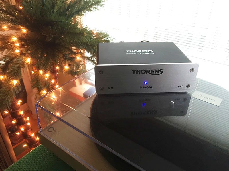 Фонокорректор Thorens MM-008 silver