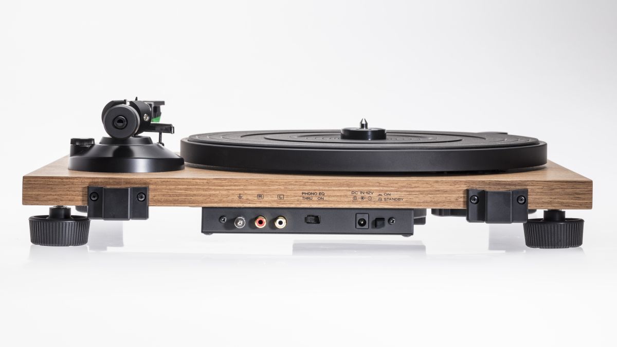 Виниловый проигрыватель Audio-Technica AT-LPW40 walnut