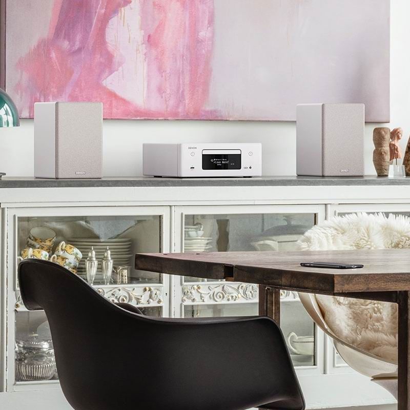 CD ресивер Denon RCD-N10 White