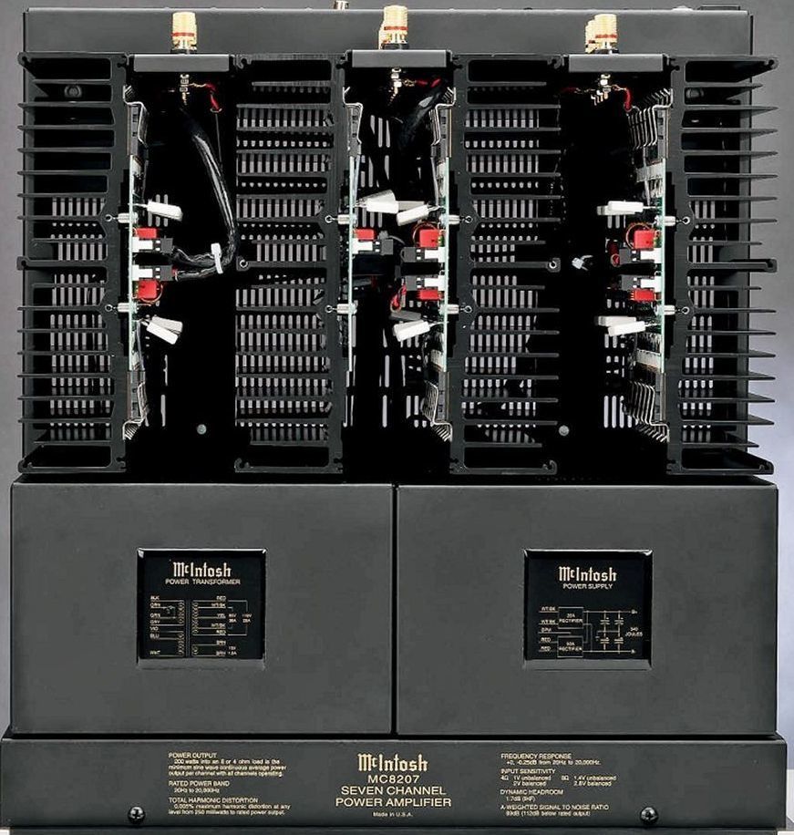 Многоканальный усилитель McIntosh MC8207