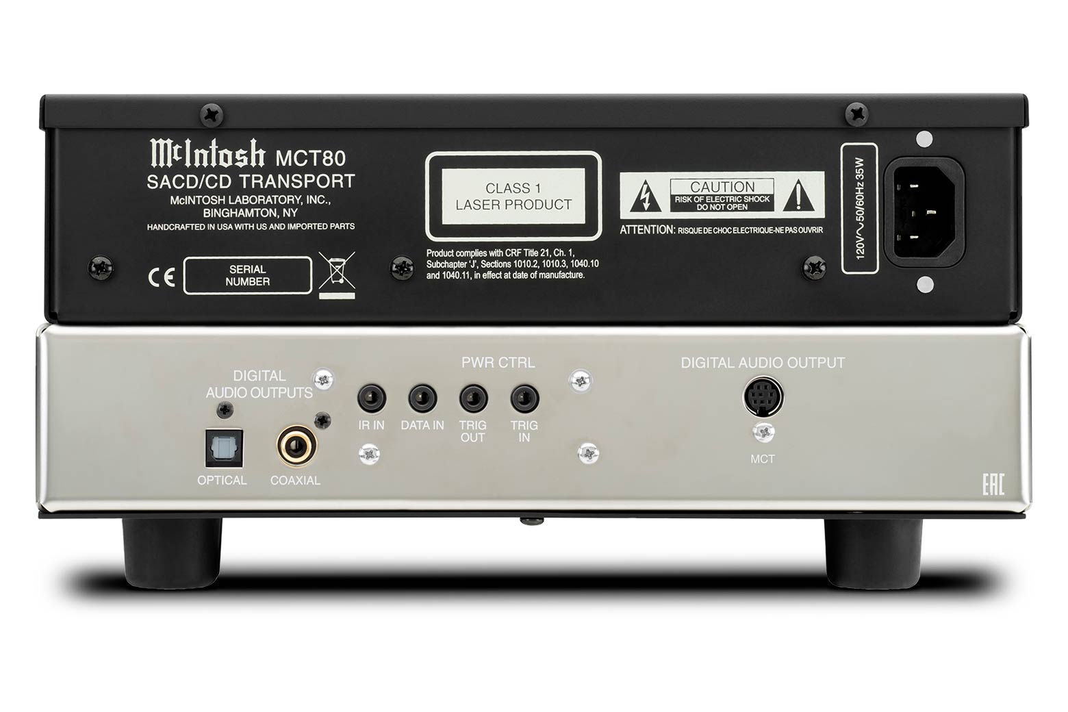 Компактный CD/SACD-транспорт Mcintosh MCT80