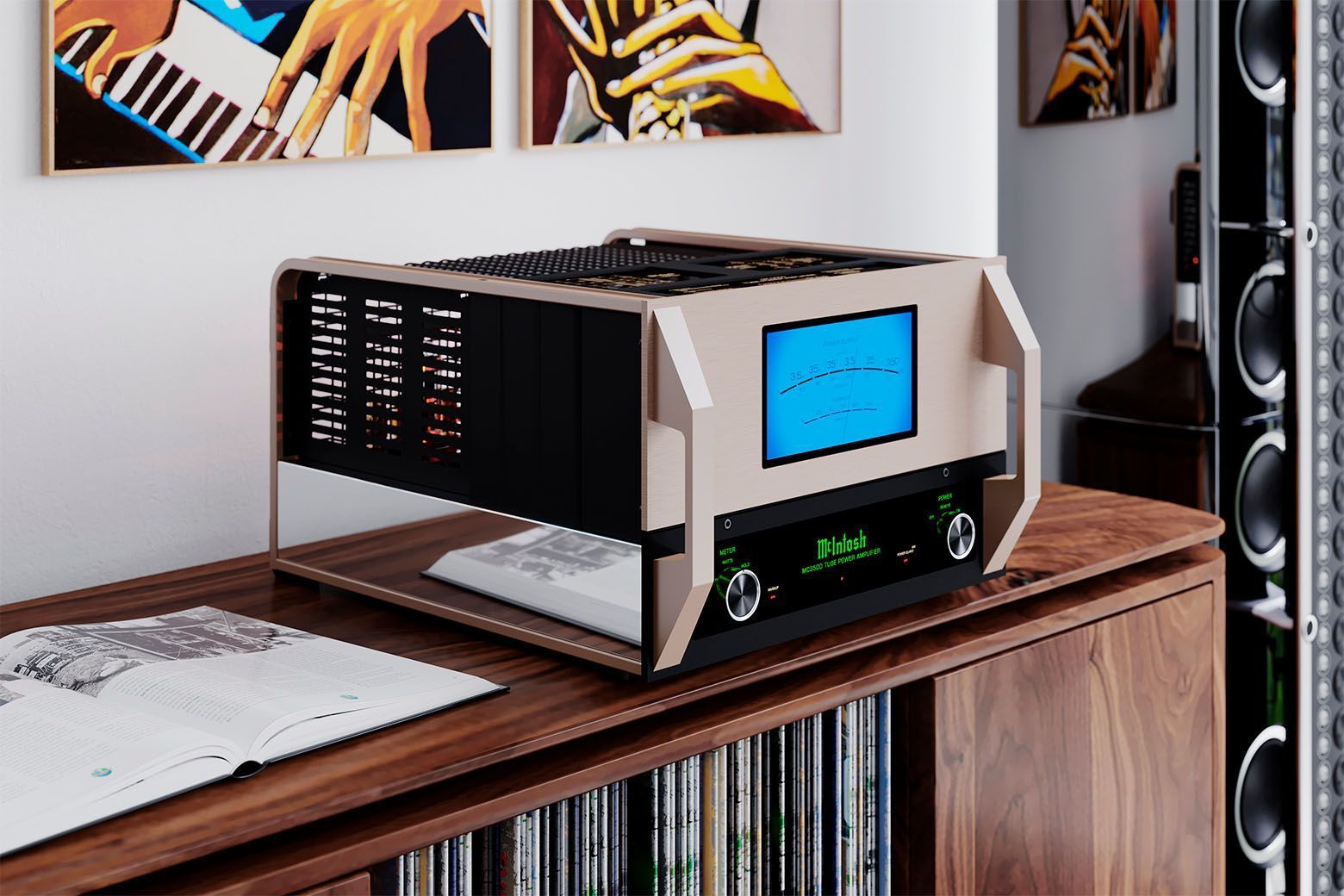 Усилитель мощности McIntosh MC3500 MkII