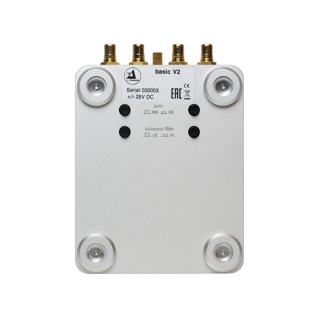 Фонокорректор Clearaudio Phonostage Basic V2 Silver