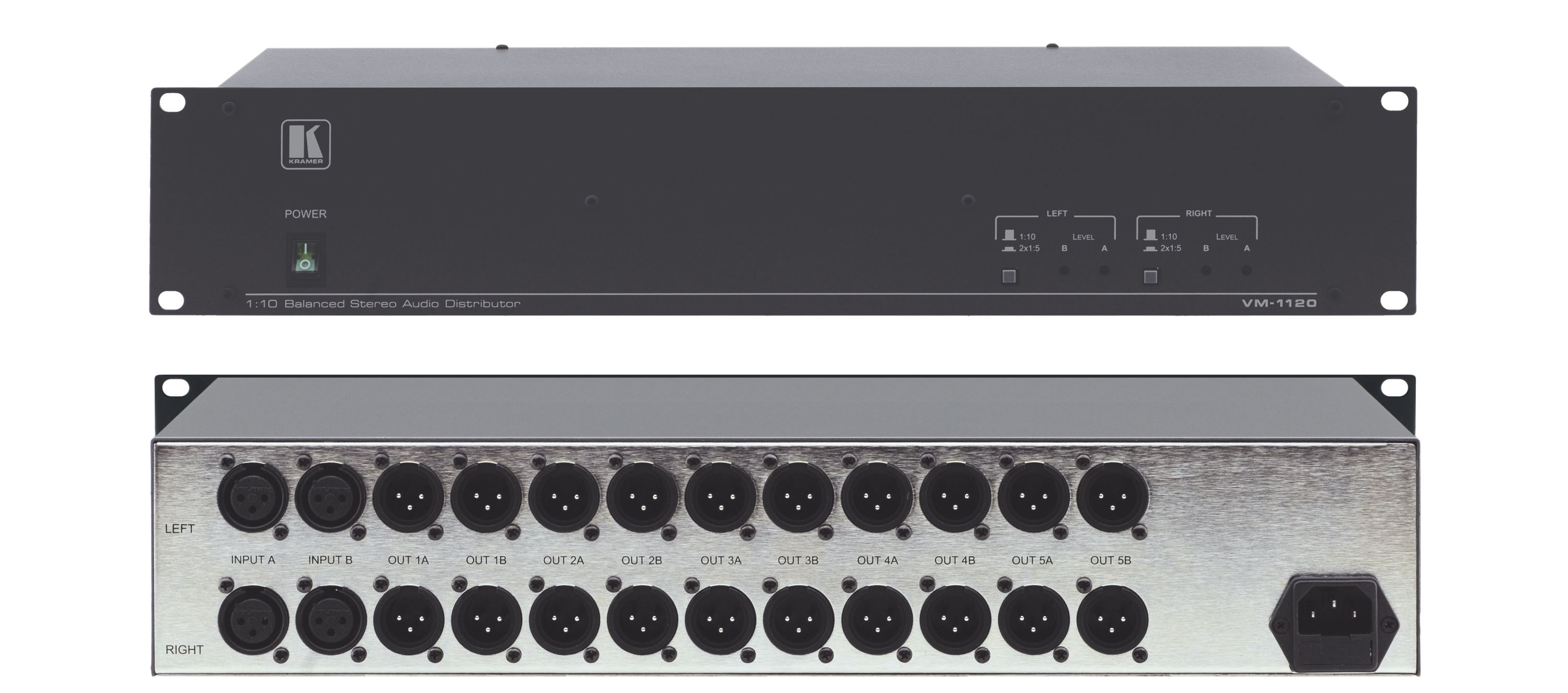 Распределитель - усилитель Kramer VM-1120