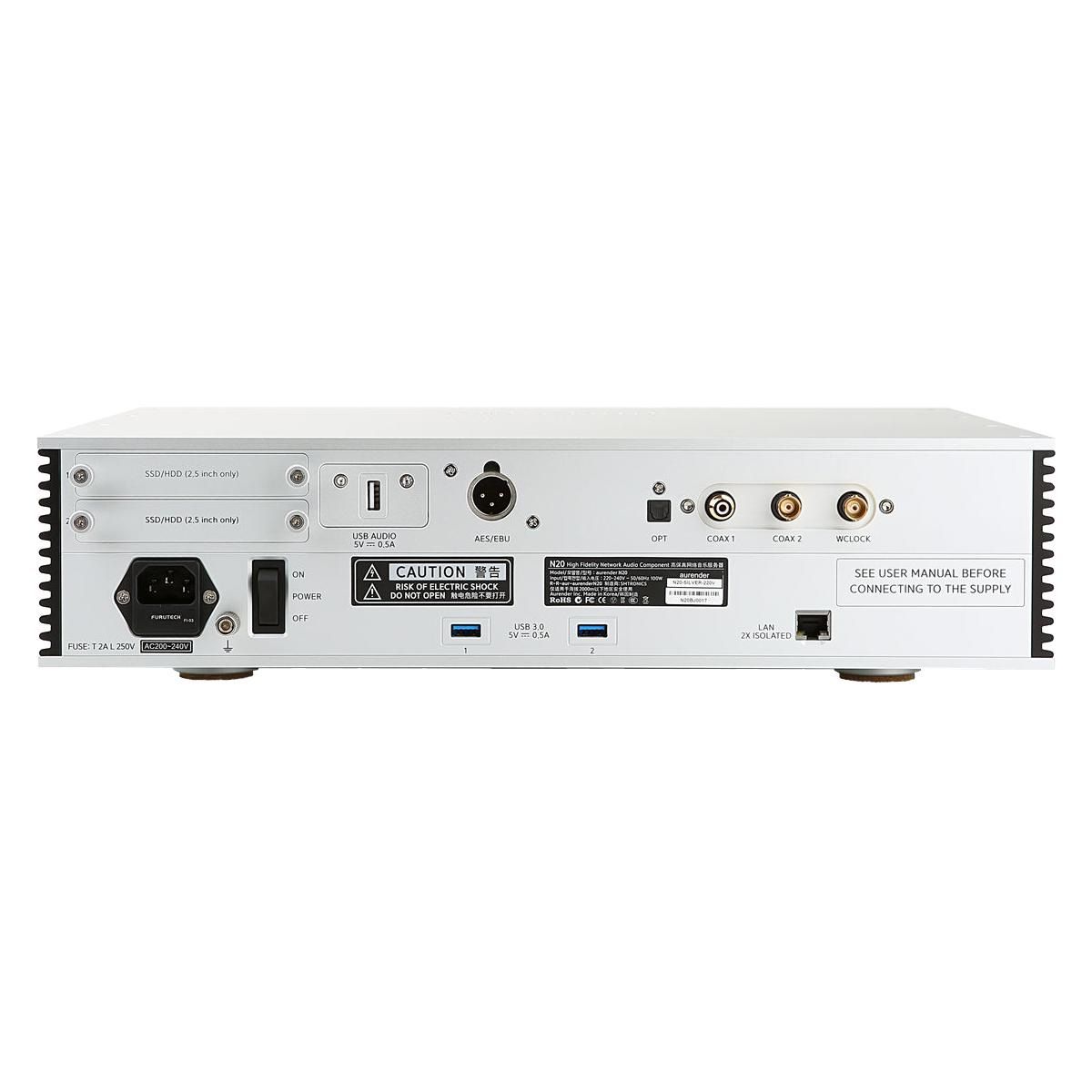 Медиасервер AURENDER N20-4T silver