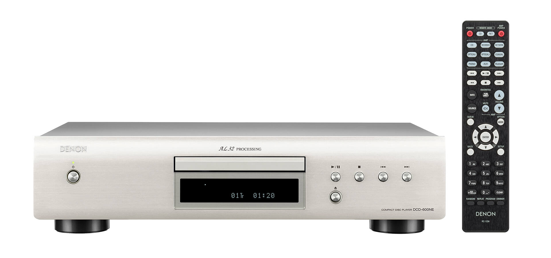 CD проигрыватель Denon DCD600NE silver