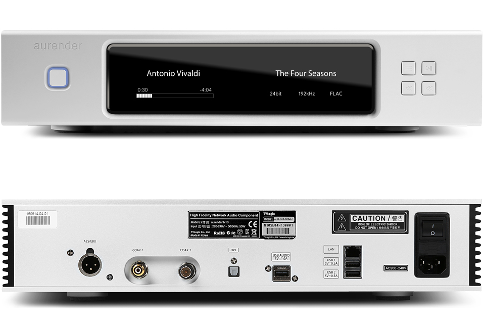 Сетевой аудиоплеер Aurender N10-8Тб Black