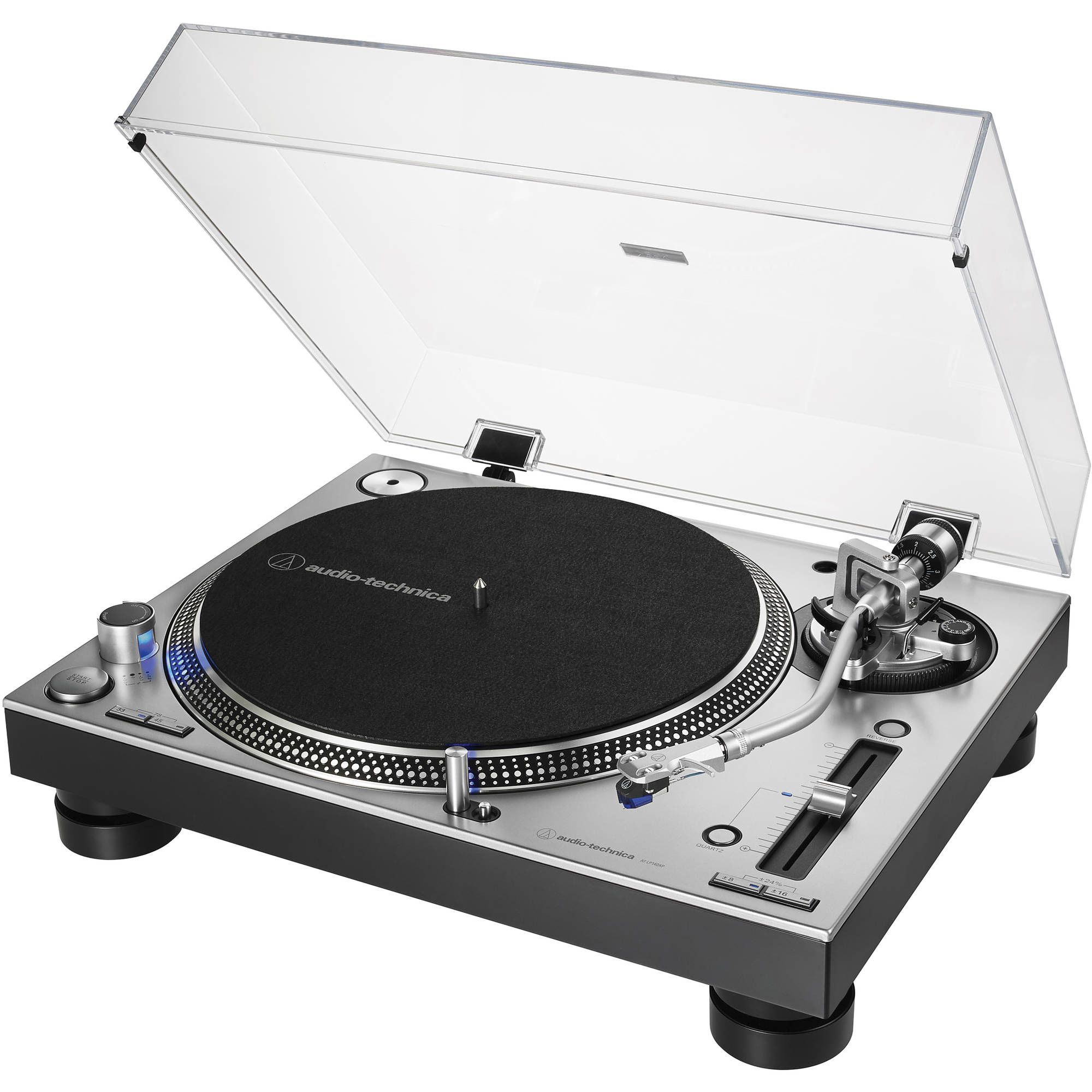 Виниловый проигрыватель Audio-Technica AT-LP140XP silver