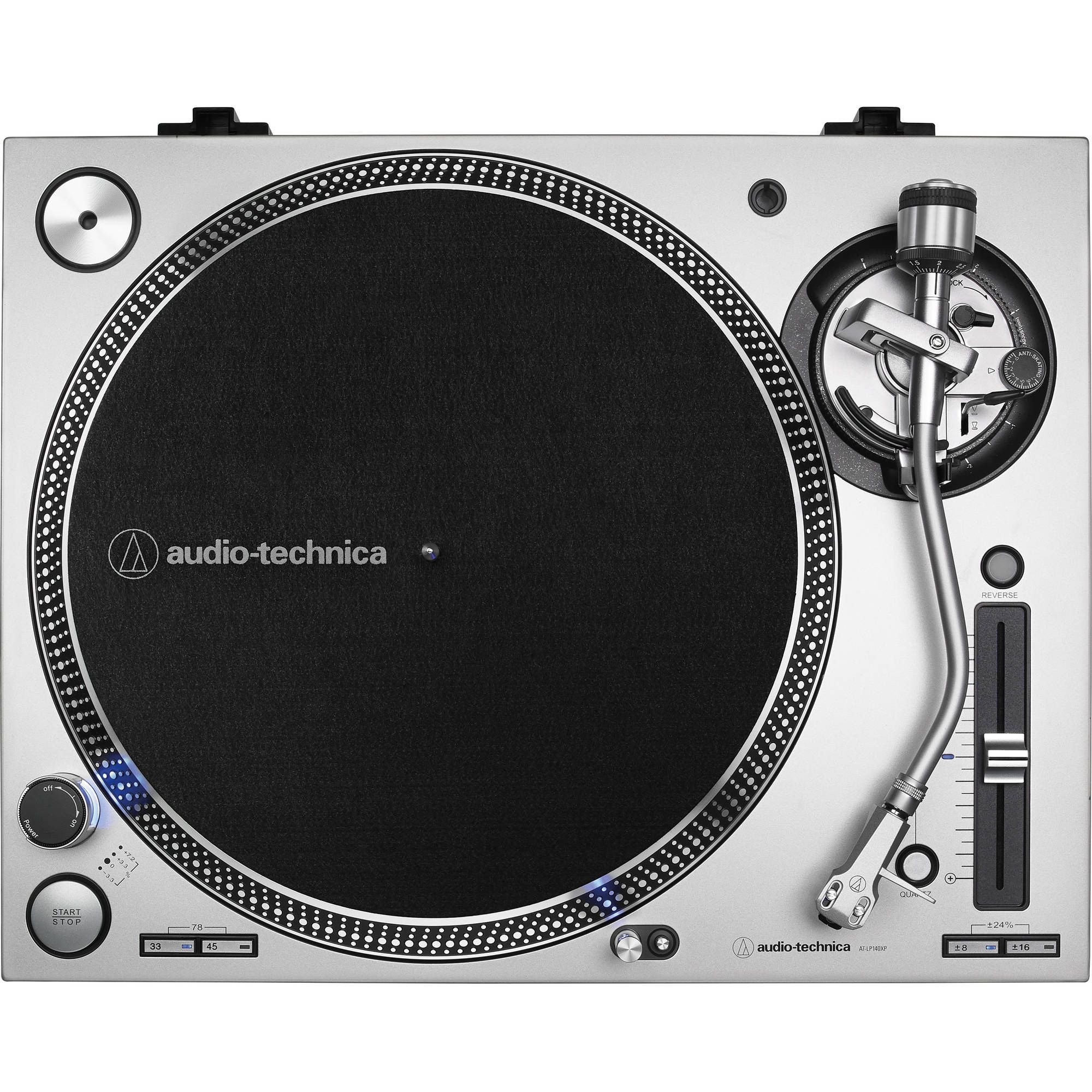 Виниловый проигрыватель Audio-Technica AT-LP140XP silver